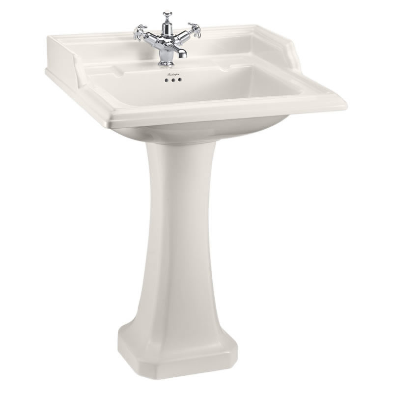 Medici Classic 65cm basin and Classic pedestal